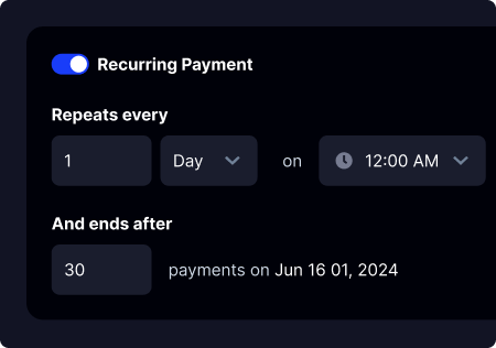 Stream Payments